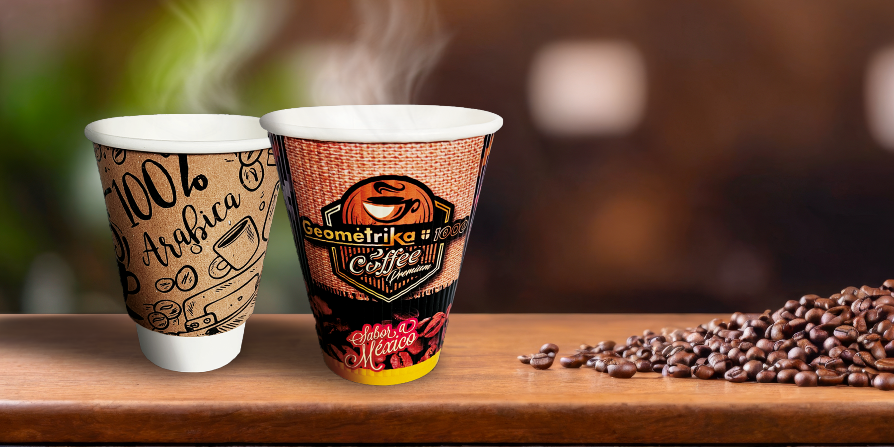 Vasos para café personalizados para tu negocio